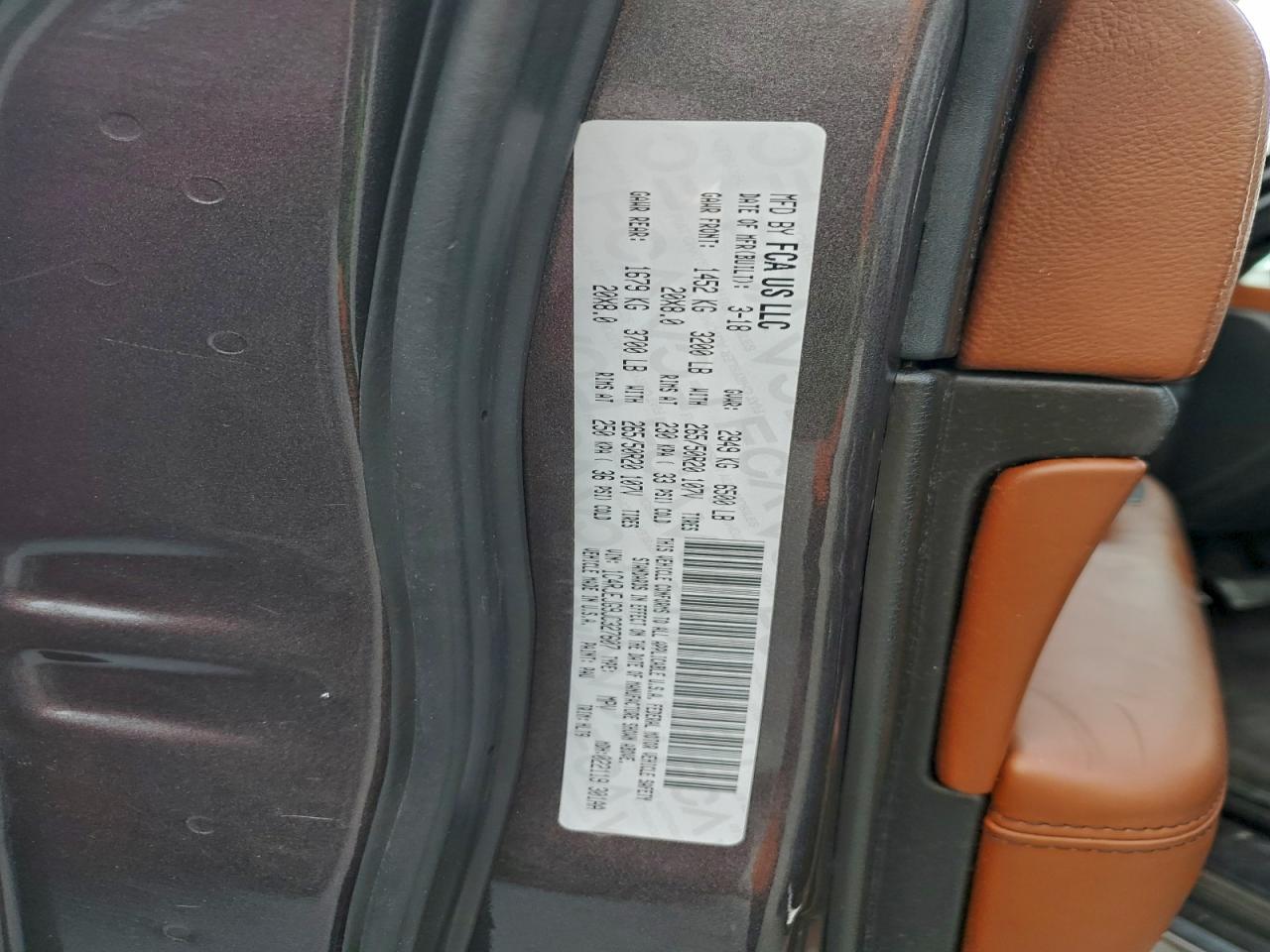 2018 JEEP GRAND CHEROKEE SUMMIT photo 14
