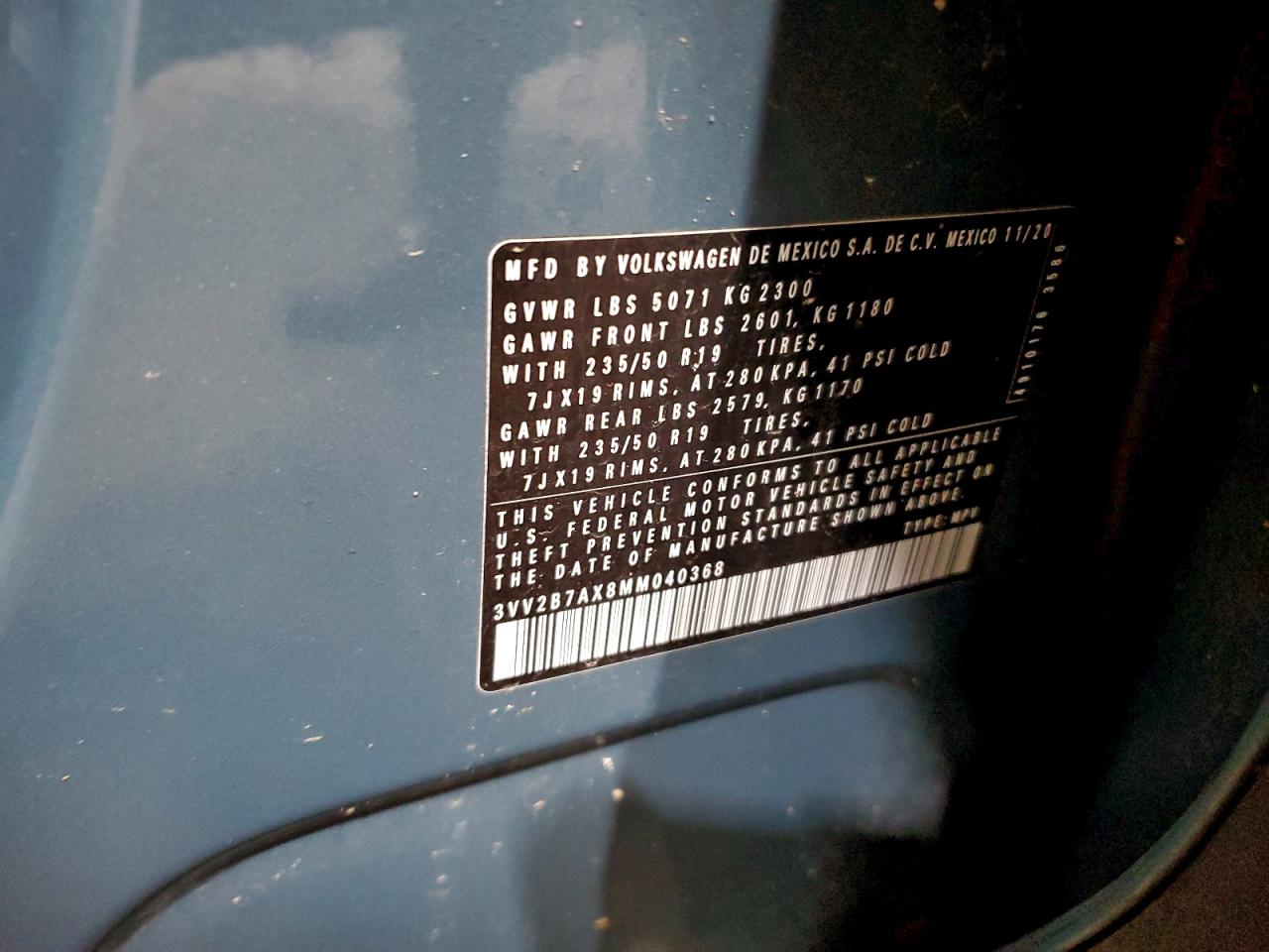 2021 VOLKSWAGEN TIGUAN SE photo 37