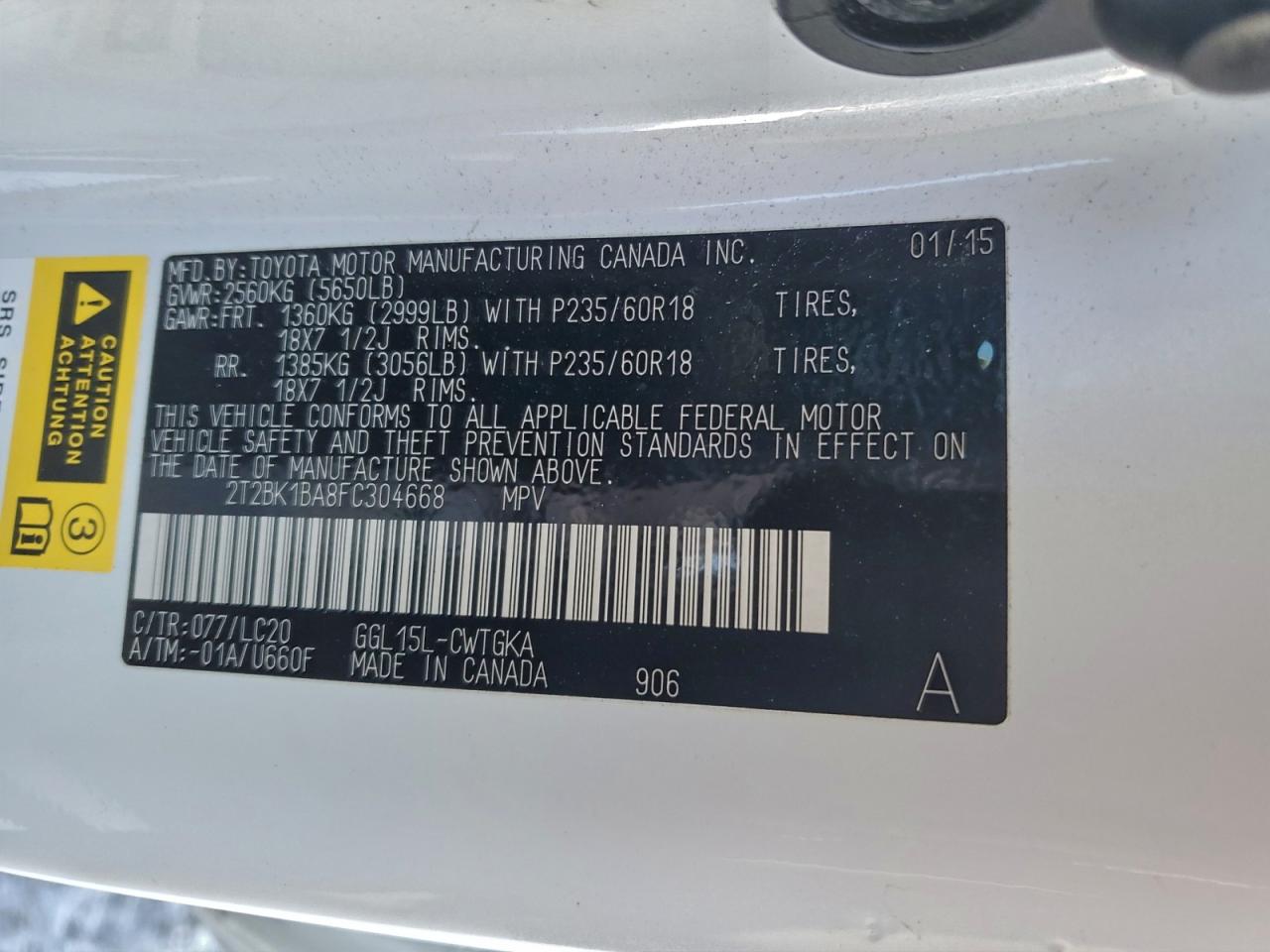 2015 LEXUS RX 350 BASE photo 40