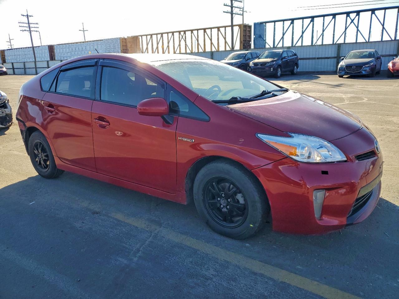 2014 TOYOTA PRIUS photo 4