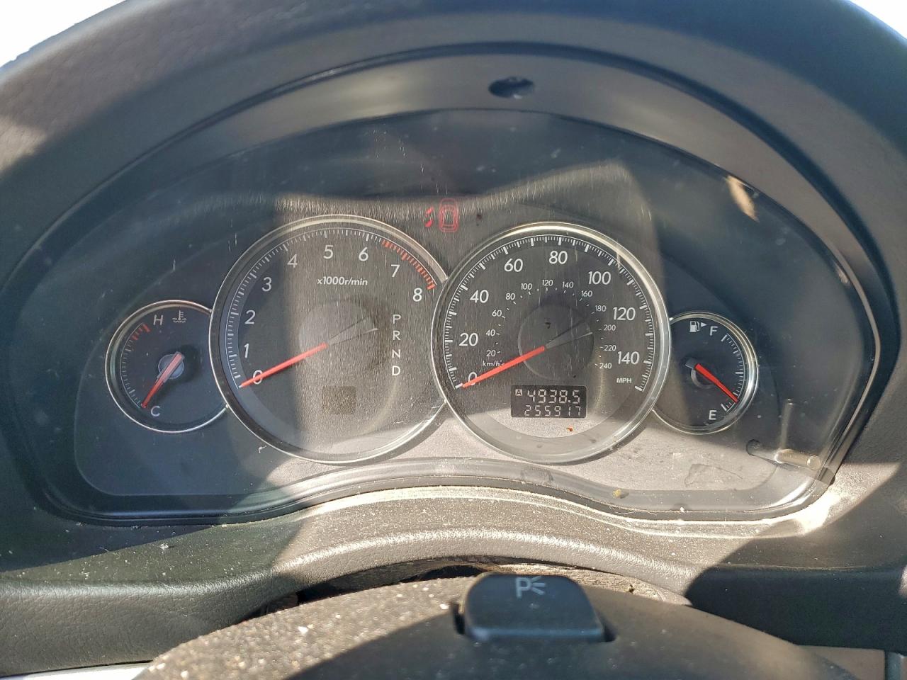 2009 SUBARU OUTBACK 2.5I photo 9