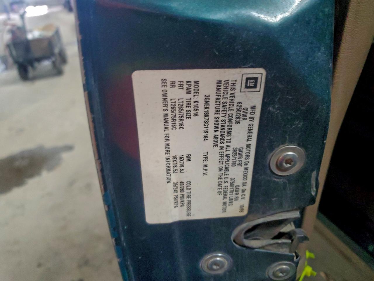 1995 CHEVROLET TAHOE K1500 photo 14