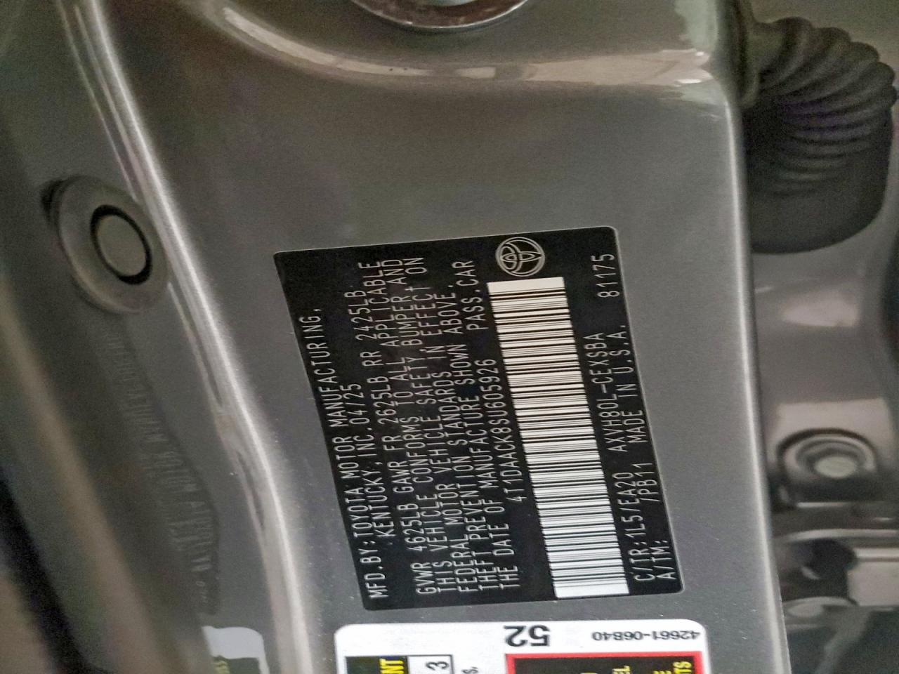 2025 TOYOTA CAMRY XSE photo 23