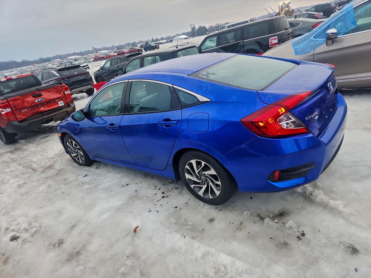 2016 HONDA CIVIC EX photo 3