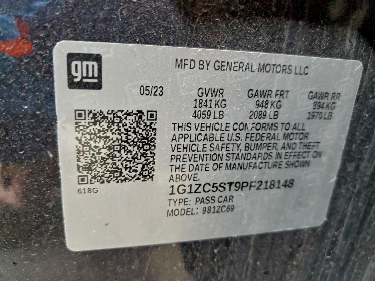 2023 CHEVROLET MALIBU LS photo 37