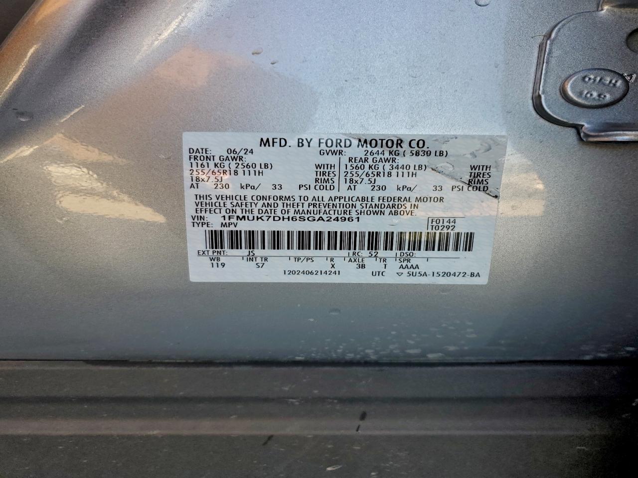 2025 FORD EXPLORER ACTIVE photo 13