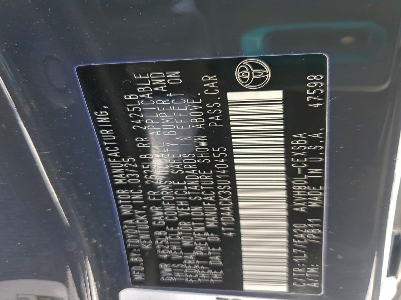 2025 TOYOTA CAMRY XSE photo 12