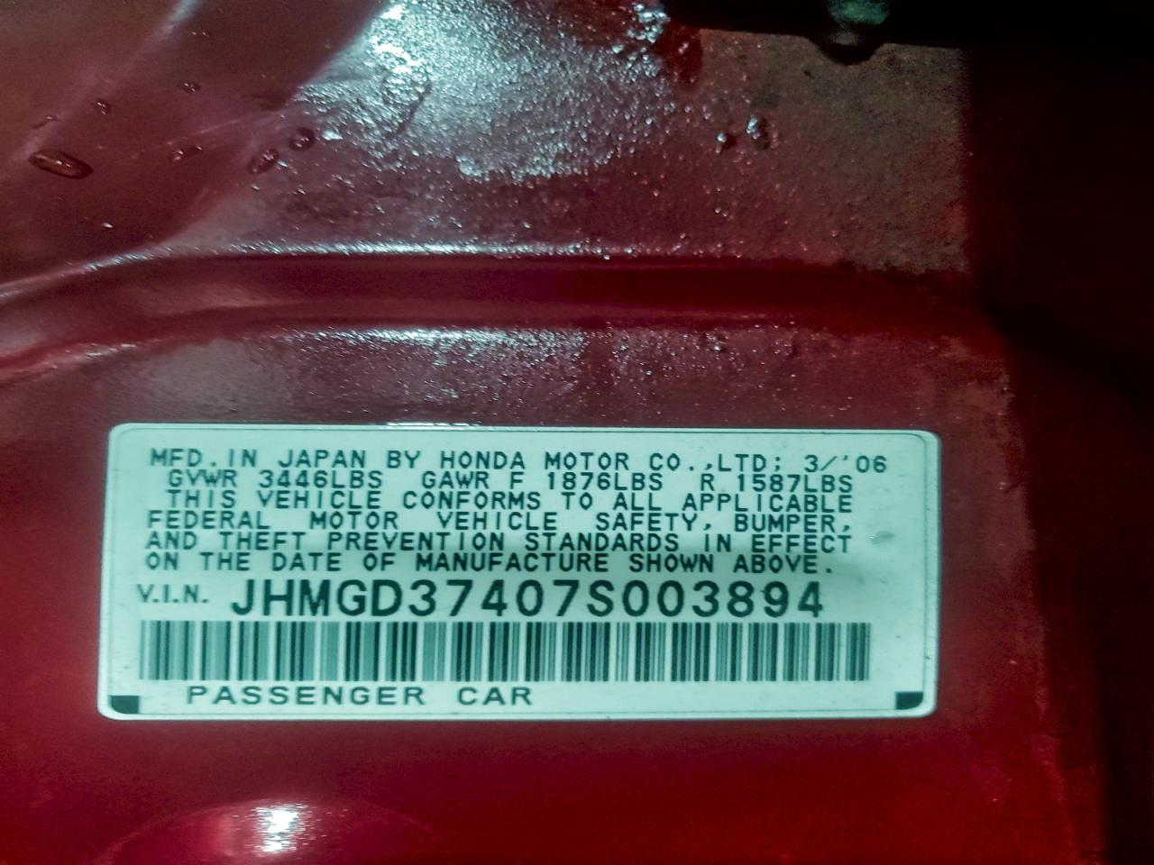 2007 HONDA FIT photo 25