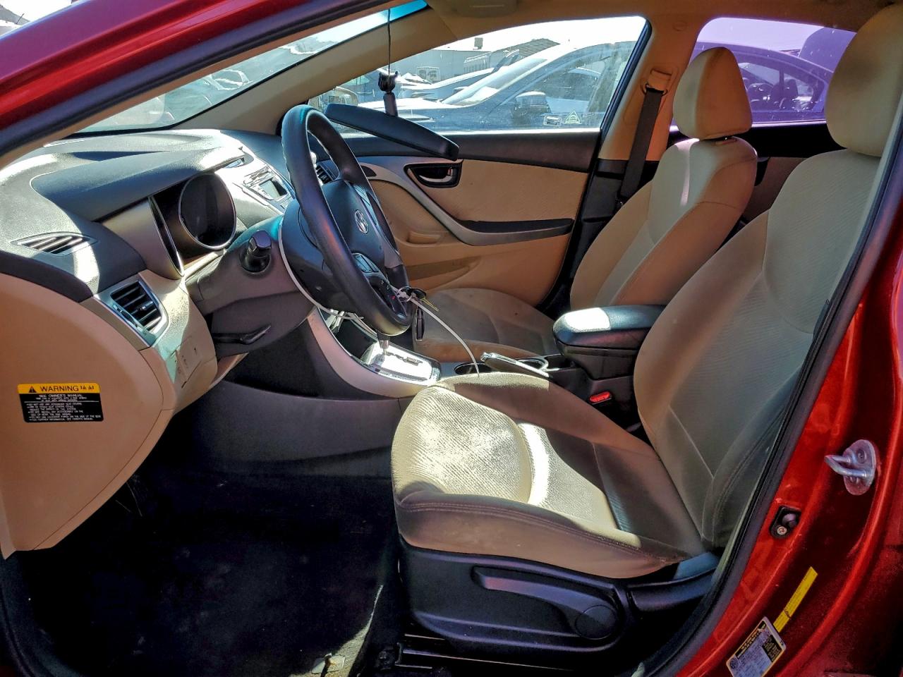 2012 HYUNDAI ELANTRA GLS photo 13