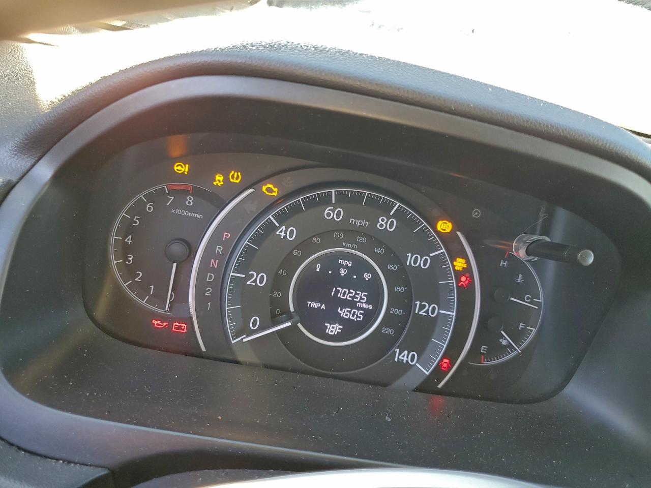 2014 HONDA CR-V EXL photo 9
