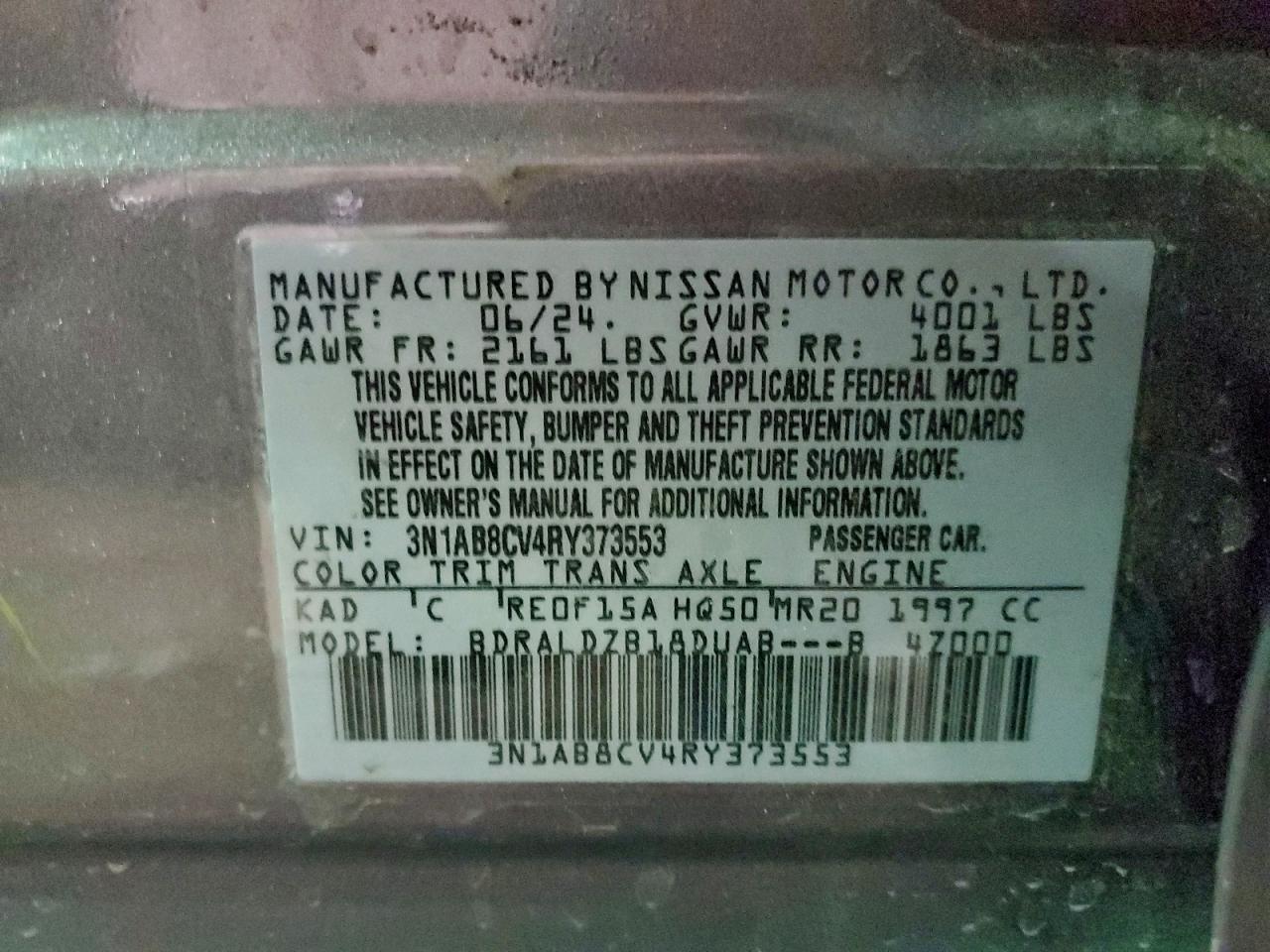 2024 NISSAN SENTRA SV photo 23