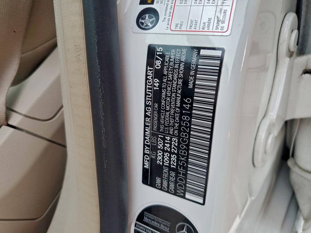 2016 MERCEDES-BENZ E 350 photo 12