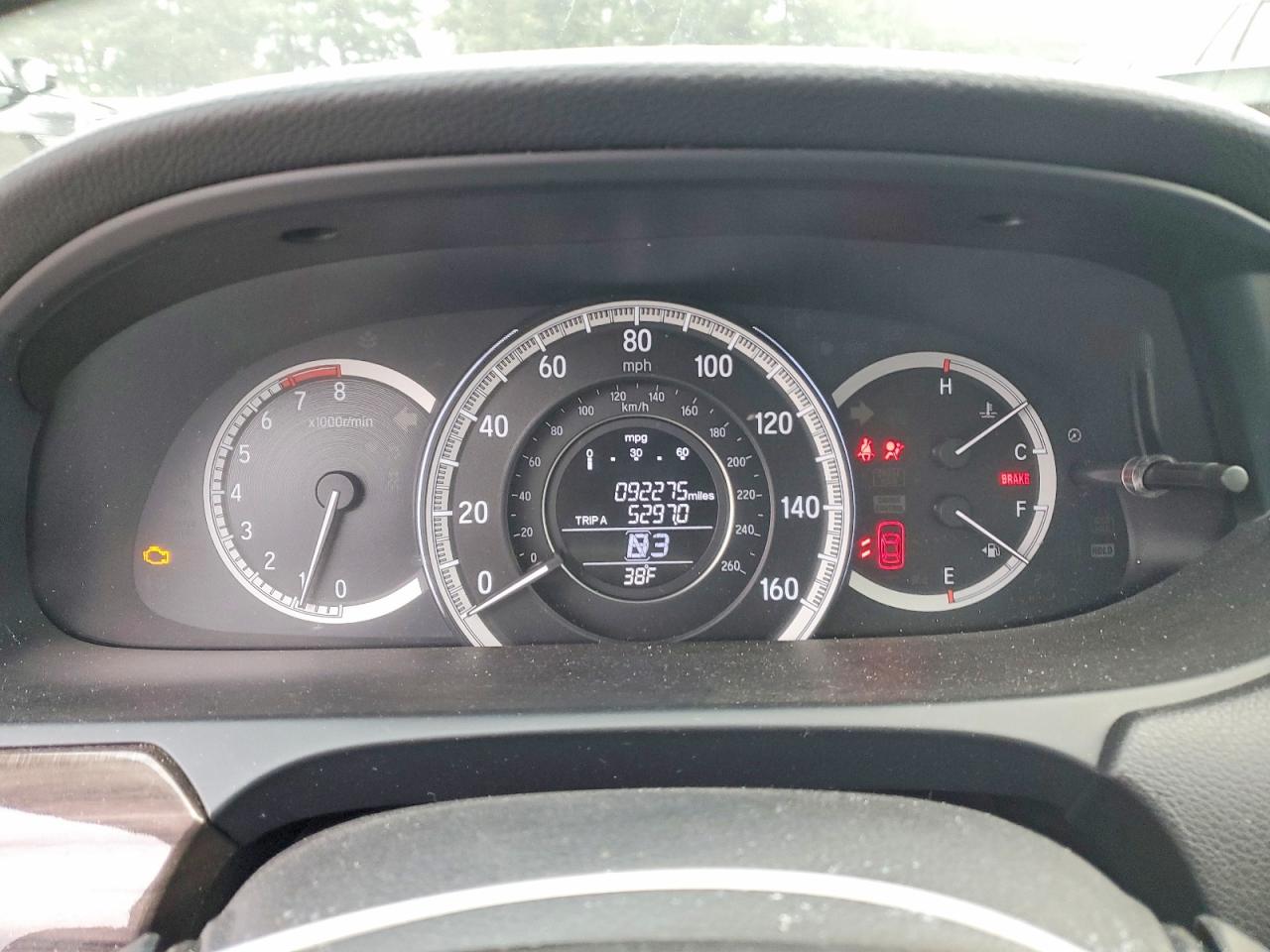2016 HONDA ACCORD EXL photo 9