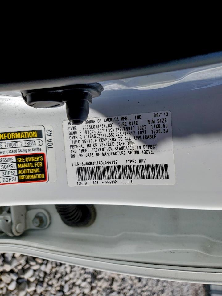 2013 HONDA CR-V EXL photo 13