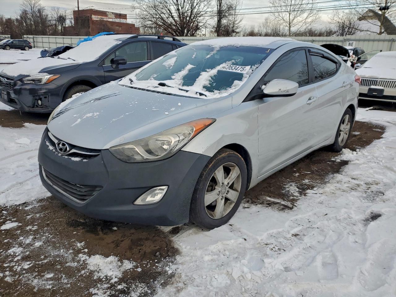 2013 HYUNDAI ELANTRA GLS — MECHANICAL damage — photo 1