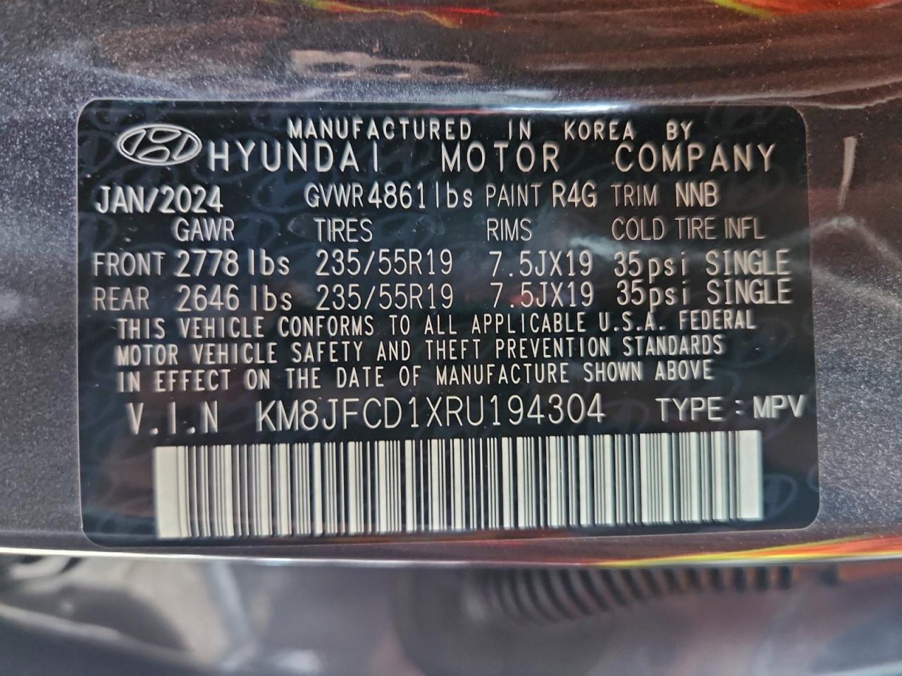 2024 HYUNDAI TUCSON N LINE photo 40
