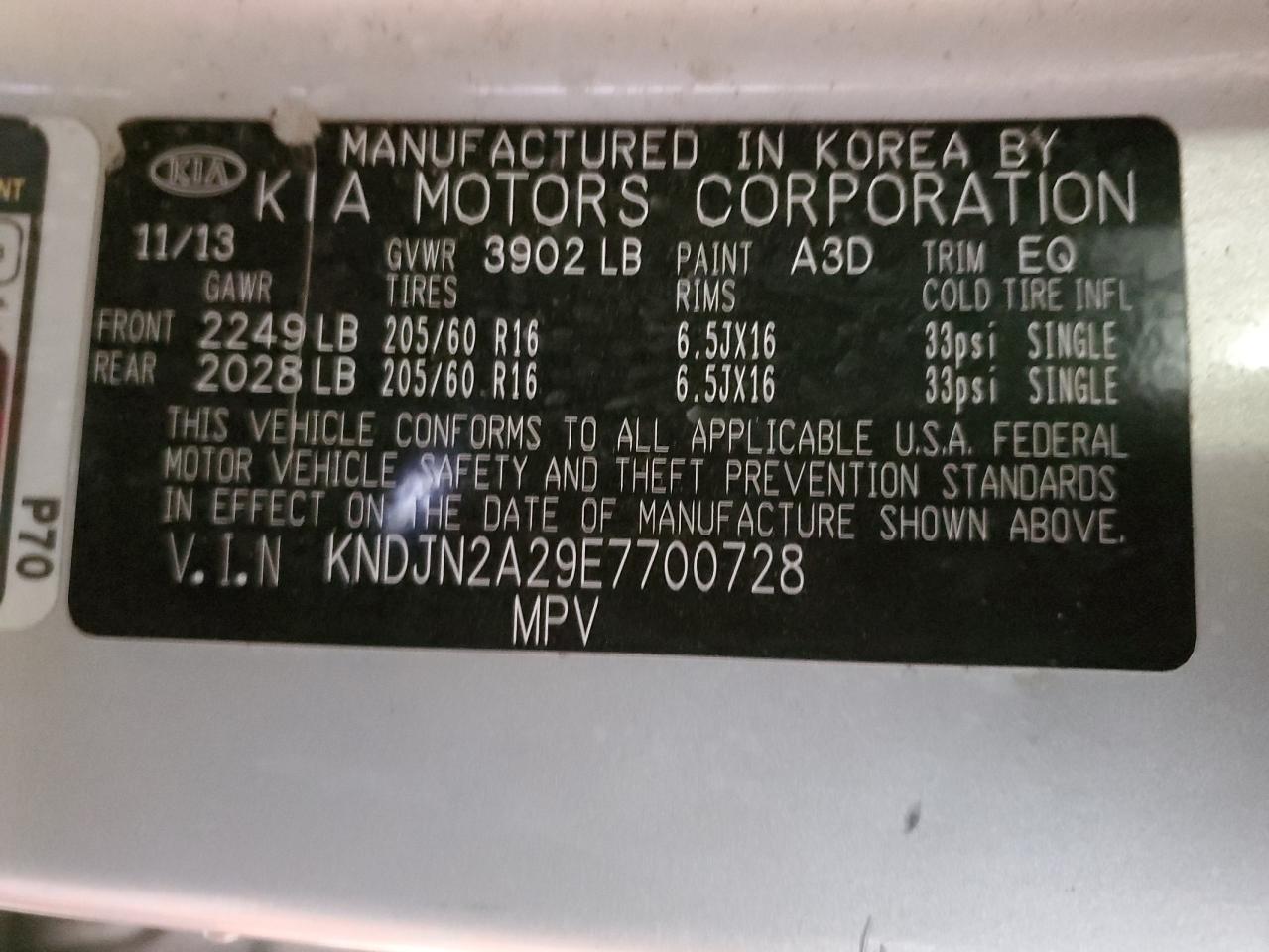 2014 KIA SOUL photo 34