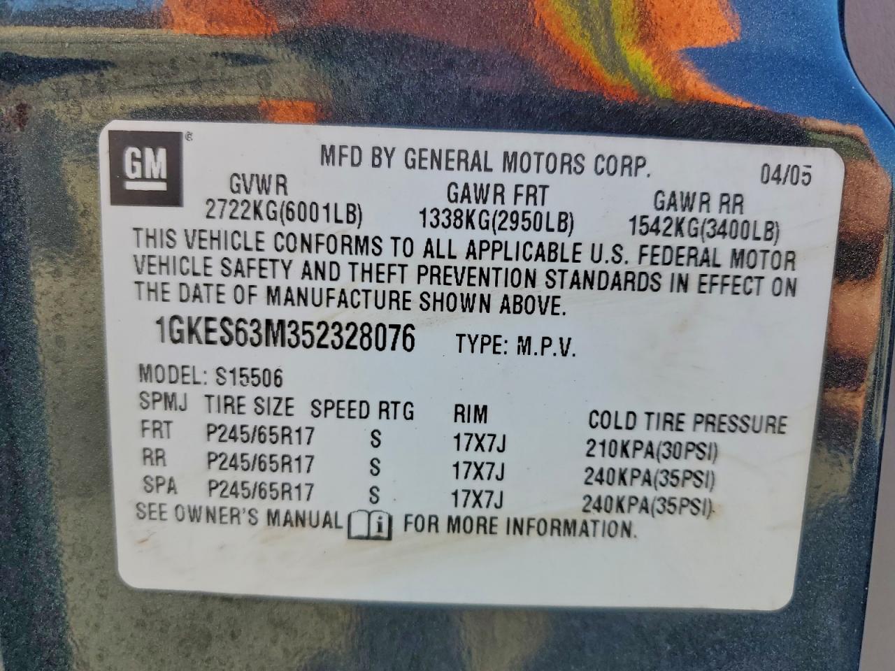 2005 GMC ENVOY DENALI photo 27