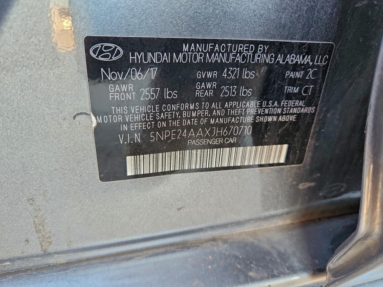 2018 HYUNDAI SONATA ECO photo 23