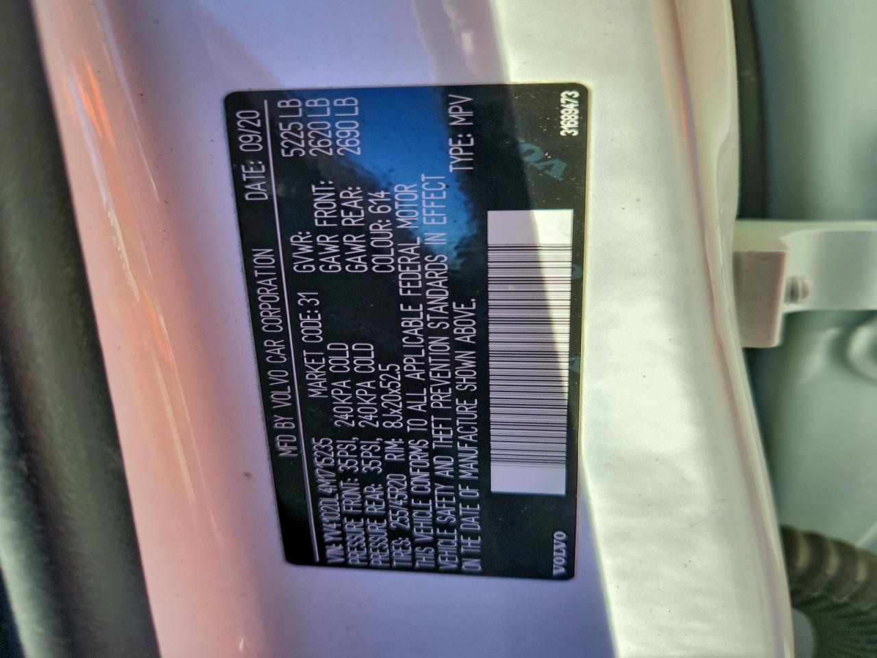 2021 VOLVO XC60 T5 INSCRIPTION photo 37