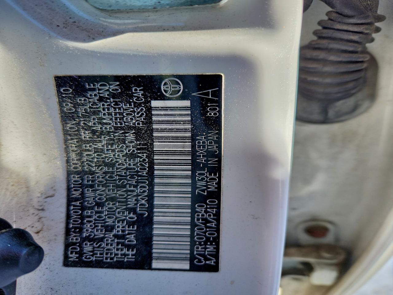 2010 TOYOTA PRIUS photo 25
