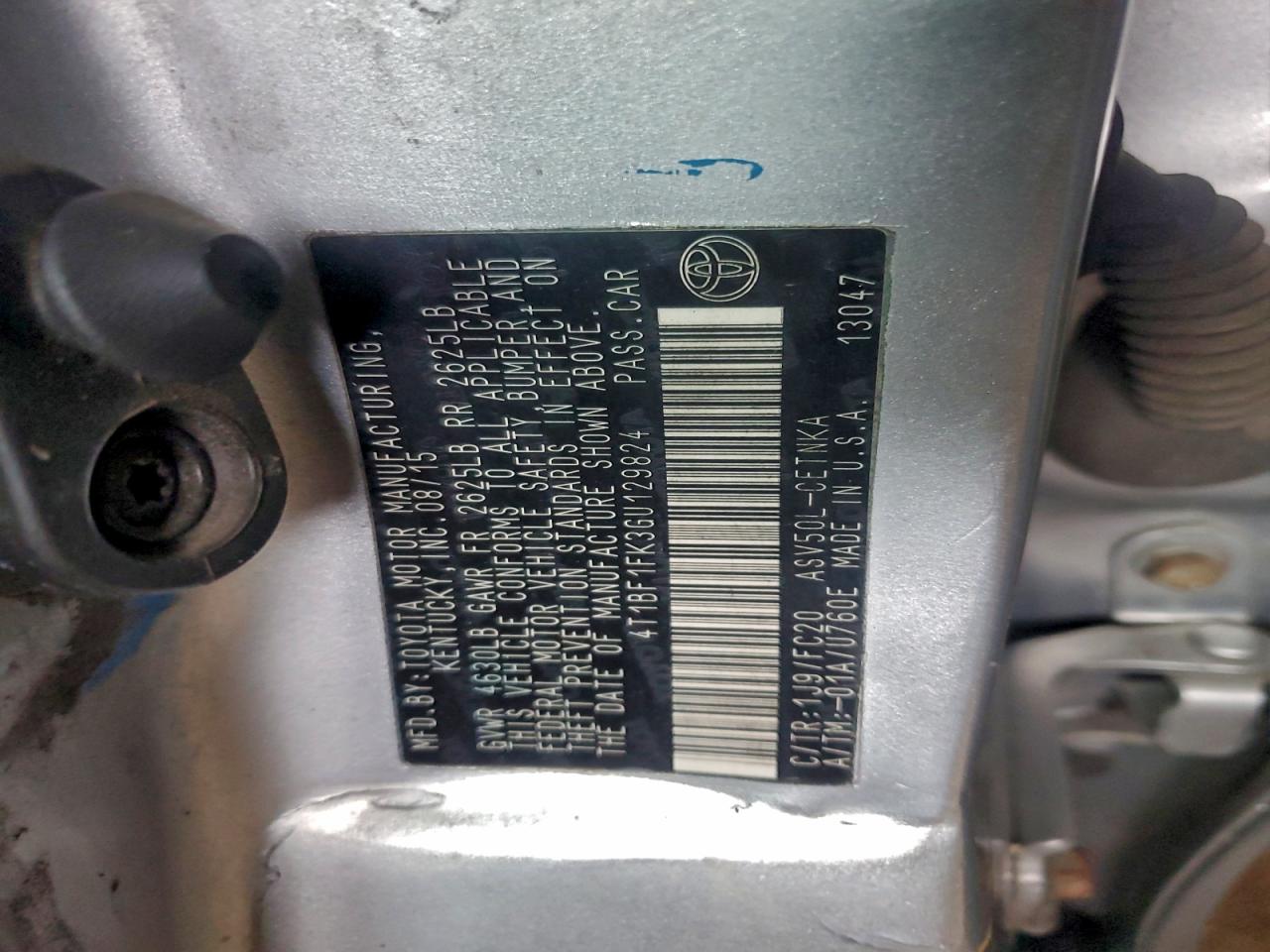 2016 TOYOTA CAMRY LE photo 23