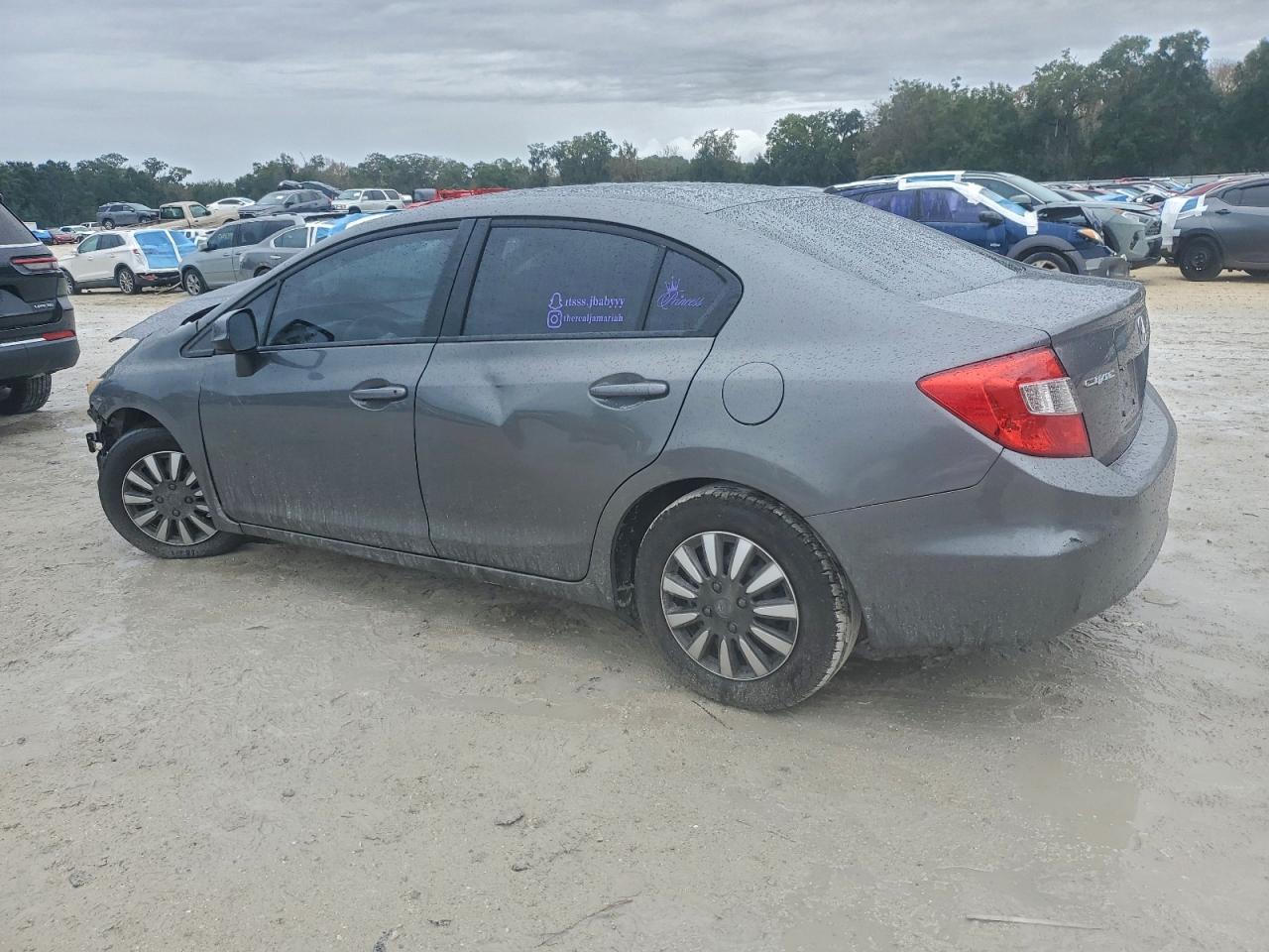 2012 HONDA CIVIC LX photo 3