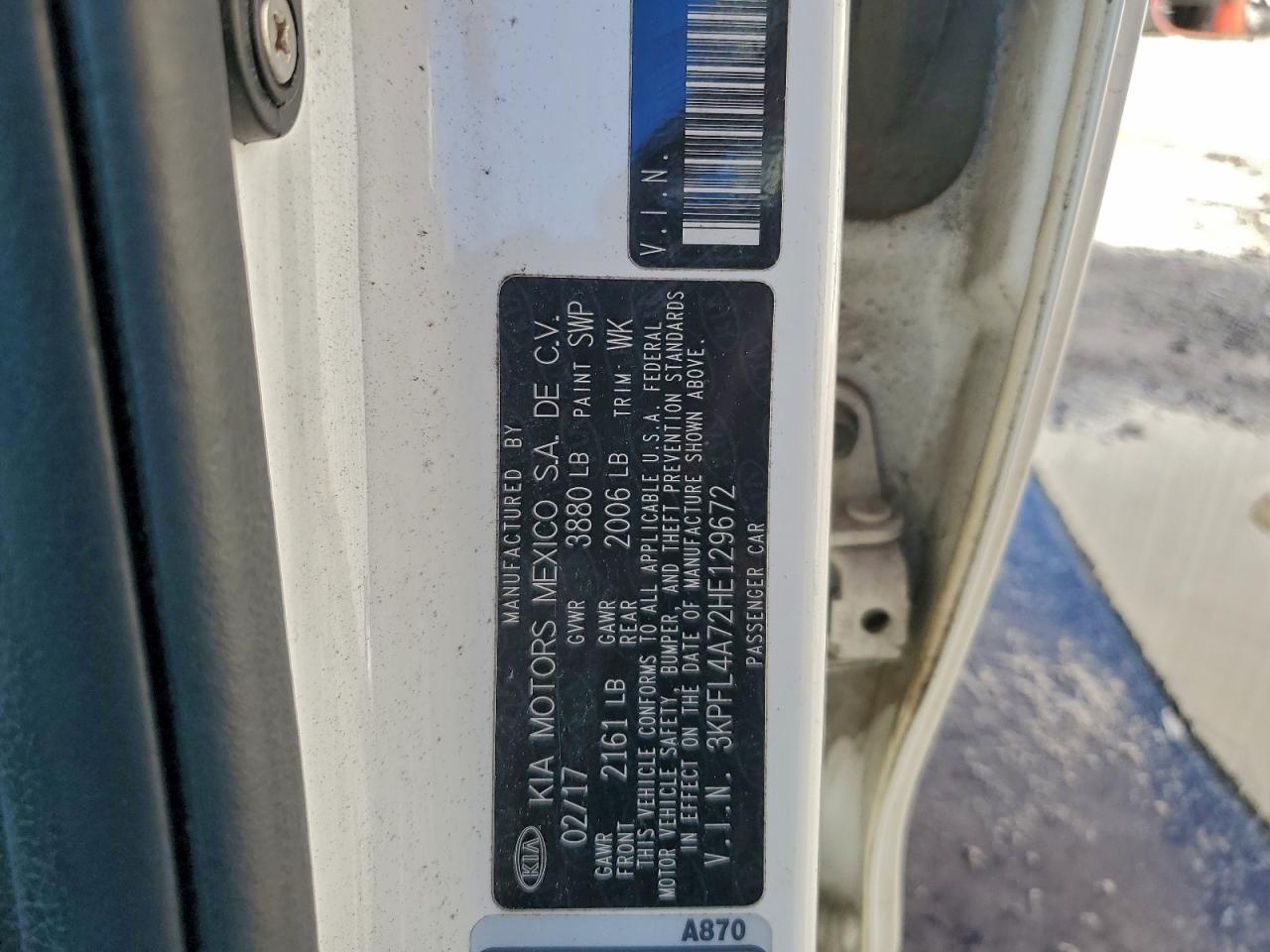 2017 KIA FORTE LX photo 12
