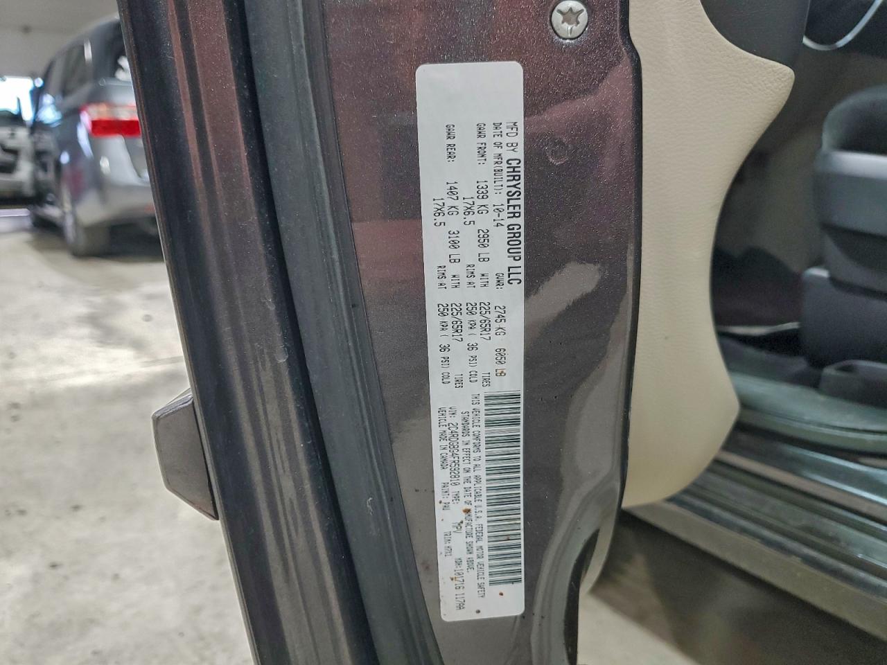 2015 DODGE GRAND CARAVAN SE photo 13