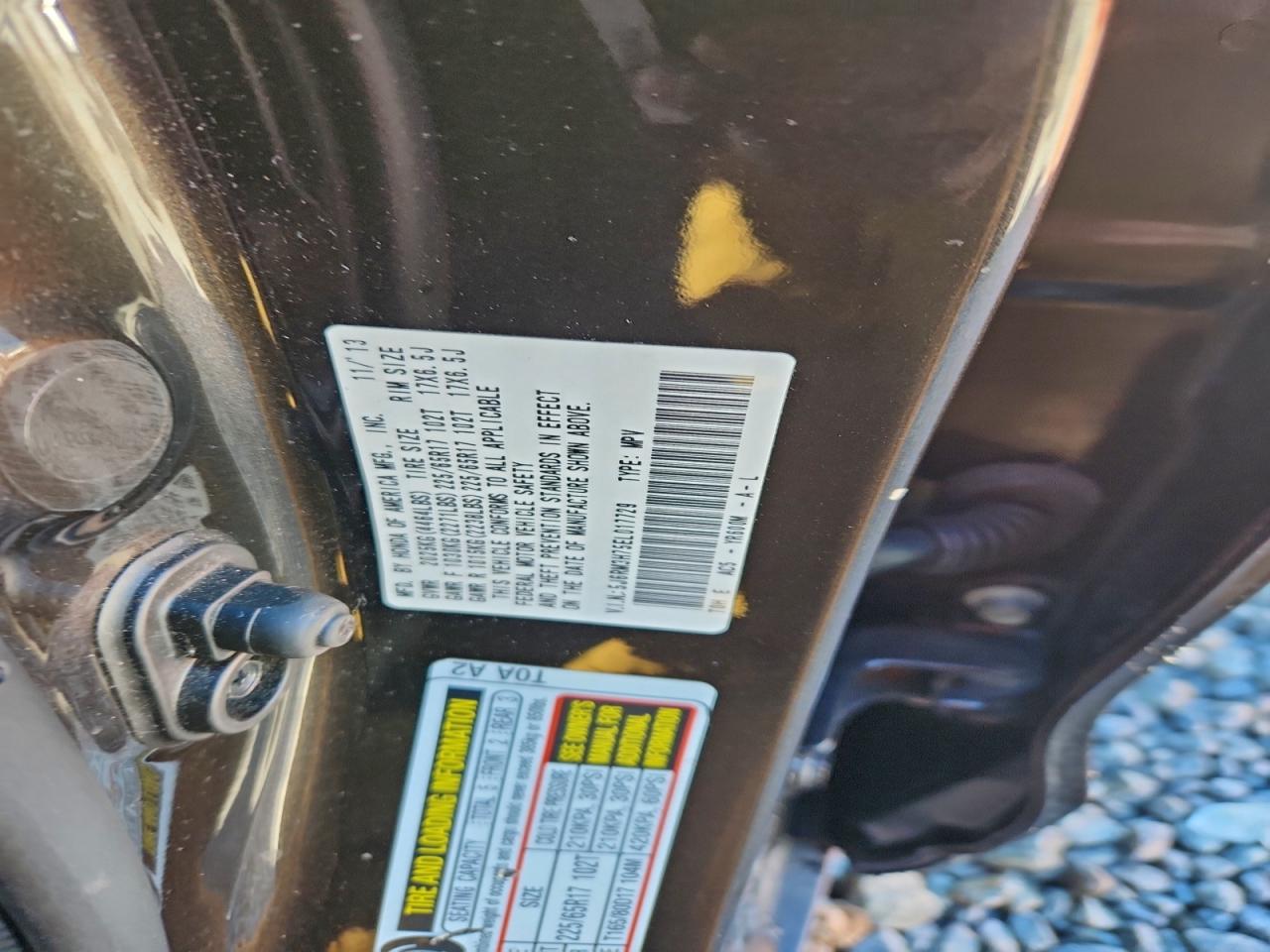 2014 HONDA CR-V EXL photo 40