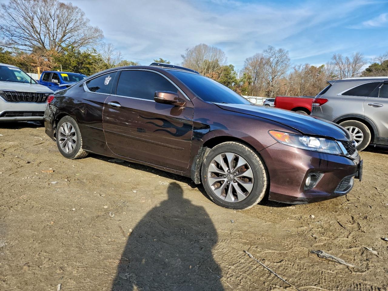 2013 HONDA ACCORD EX photo 4