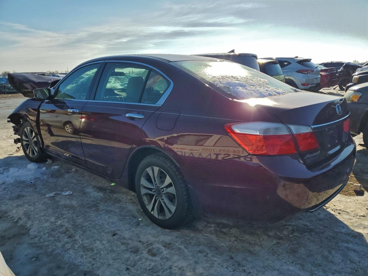 2014 HONDA ACCORD LX photo 4