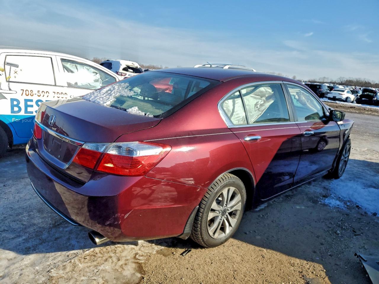 2014 HONDA ACCORD LX photo 7