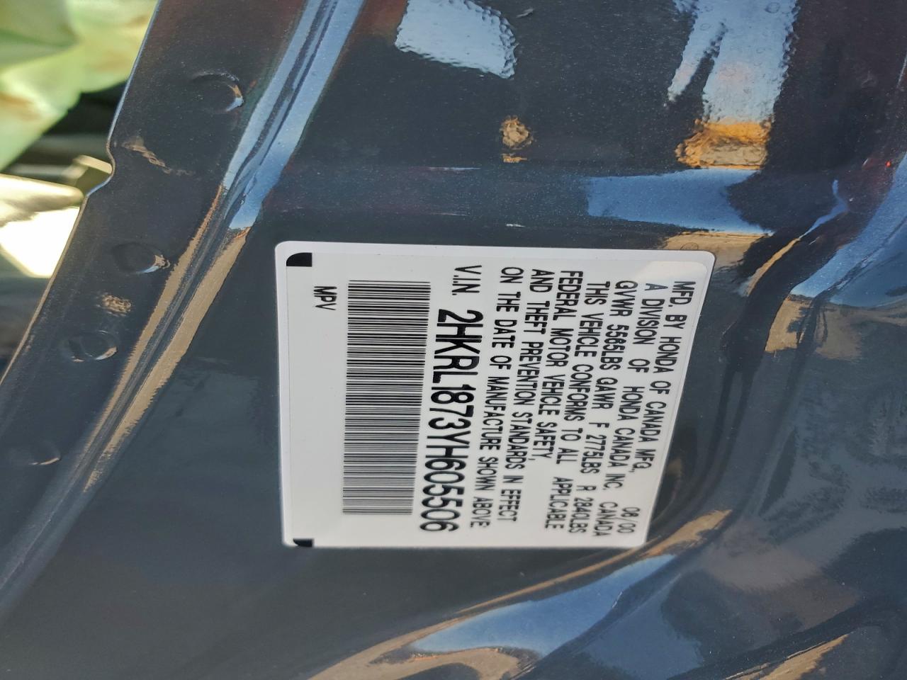 2000 HONDA ODYSSEY EX photo 40