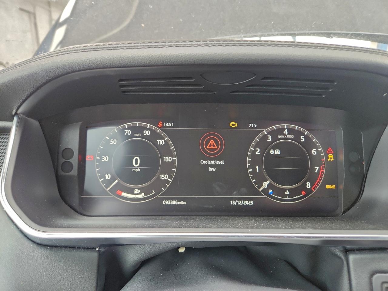 2019 LAND ROVER RANGE ROVER HSE photo 9