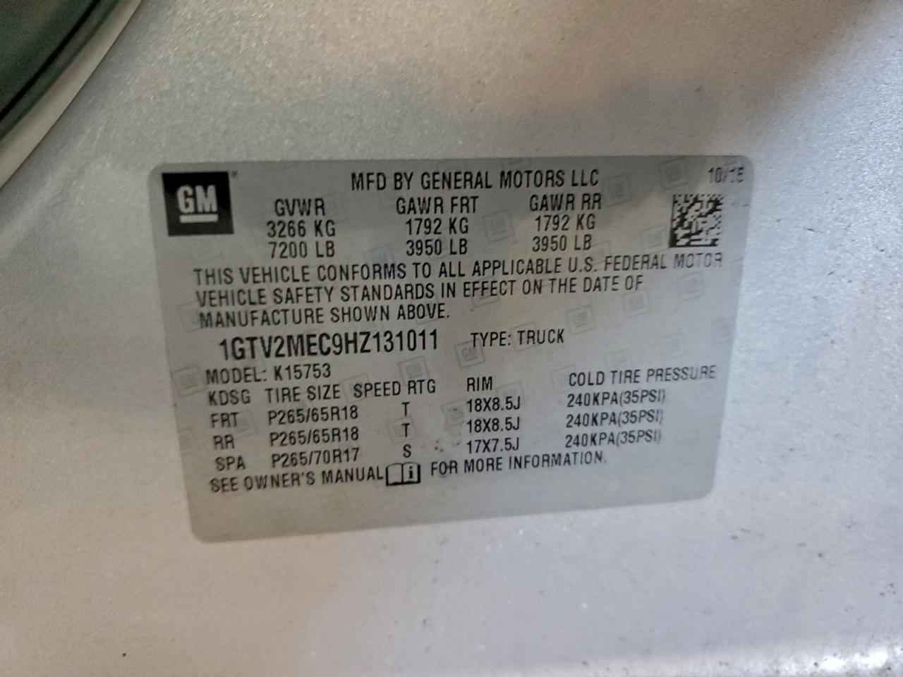 2017 GMC SIERRA K1500 SLE photo 12
