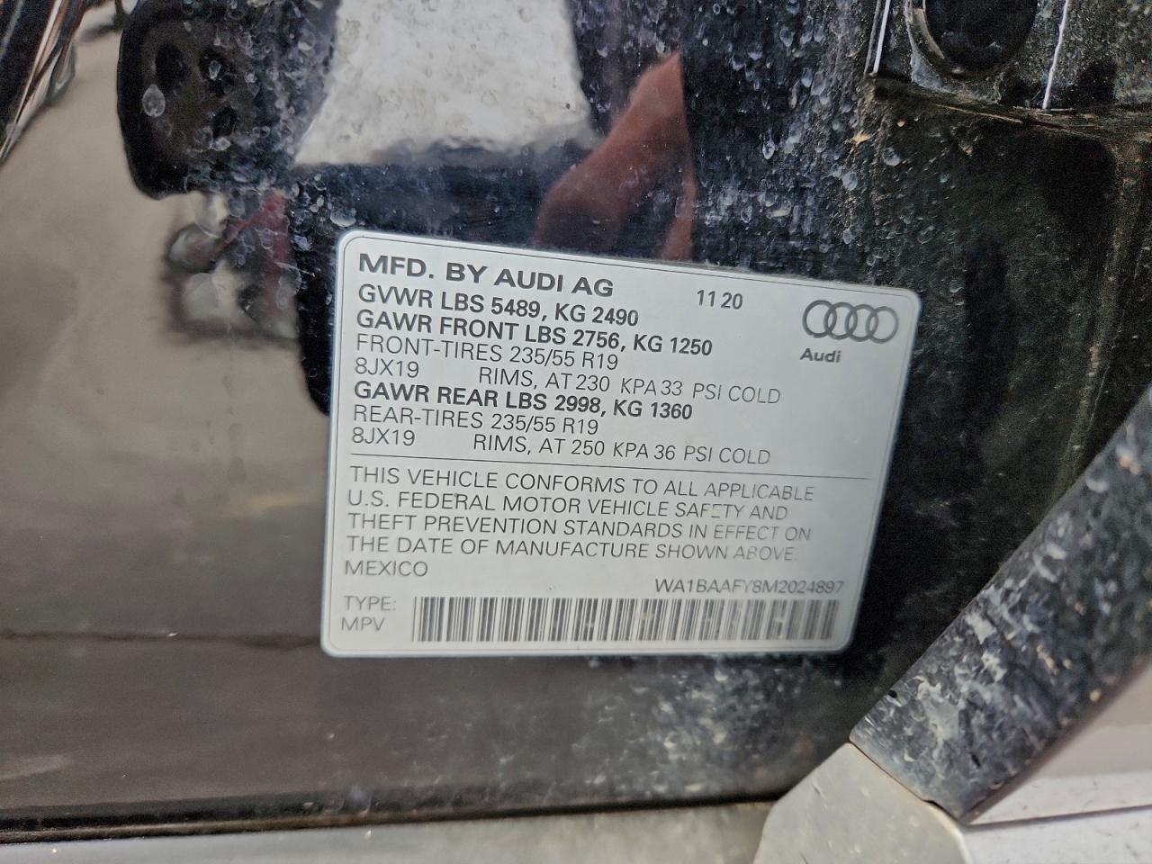 2021 AUDI Q5 PREMIUM PLUS photo 25