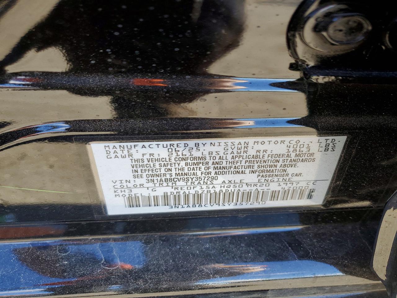 2025 NISSAN SENTRA SV photo 37