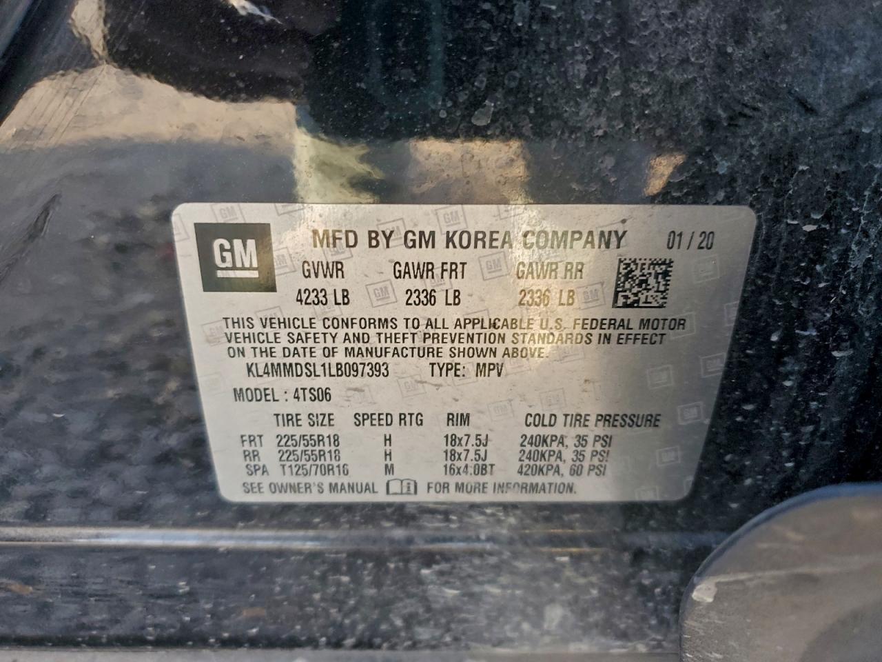 2020 BUICK ENCORE GX SELECT photo 27