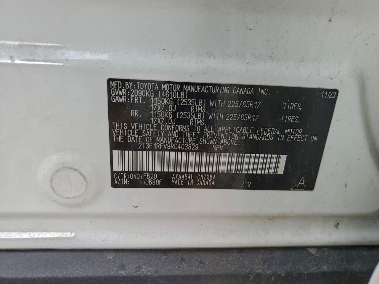 2024 TOYOTA RAV4 LE photo 25