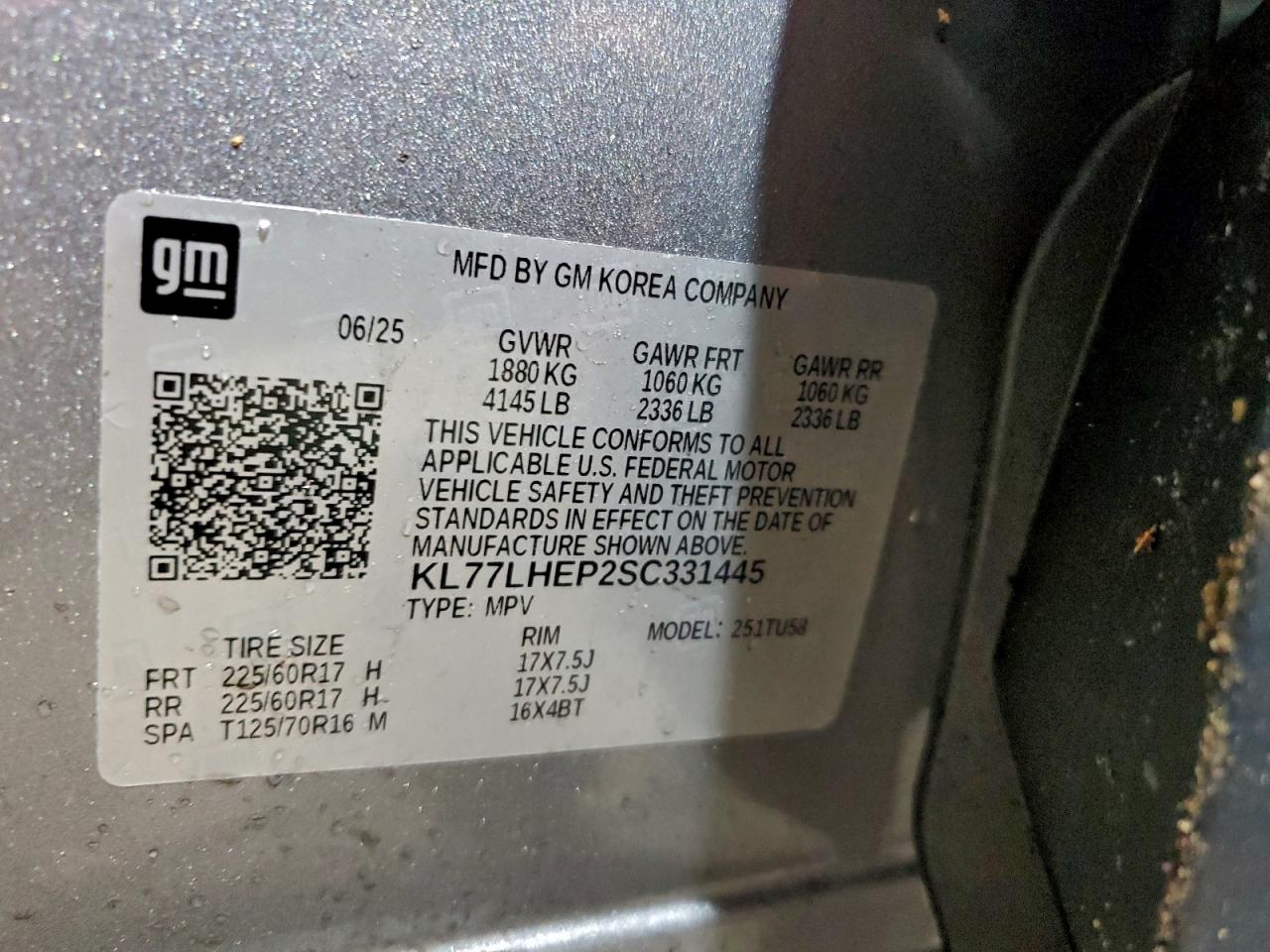 2025 CHEVROLET TRAX 1LT photo 13