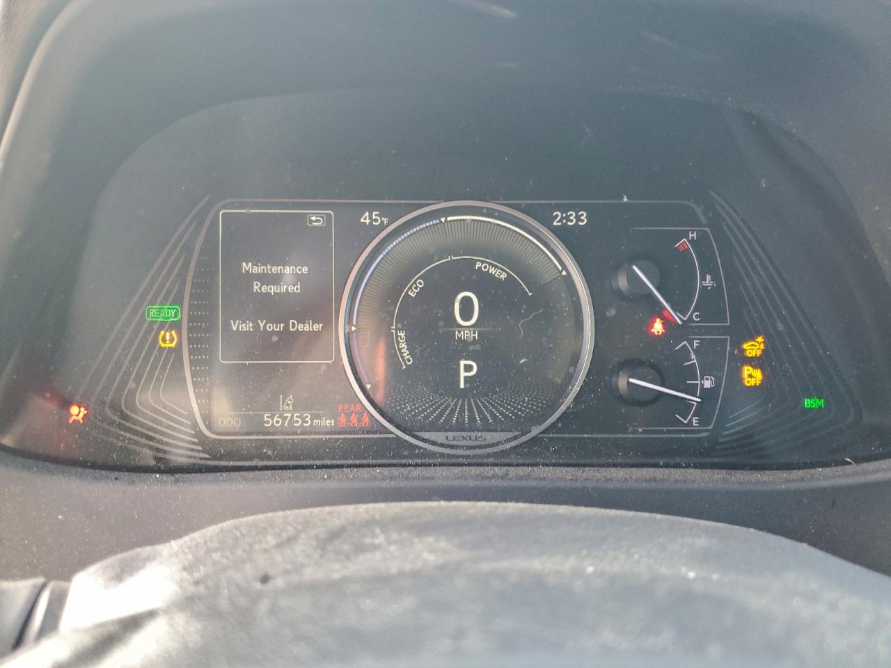 2019 LEXUS UX 250H photo 9
