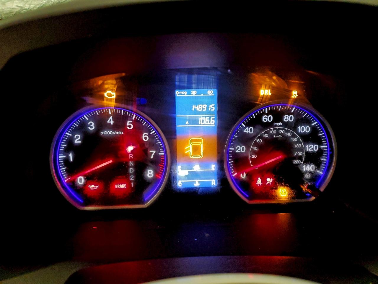 2010 HONDA CR-V LX photo 9