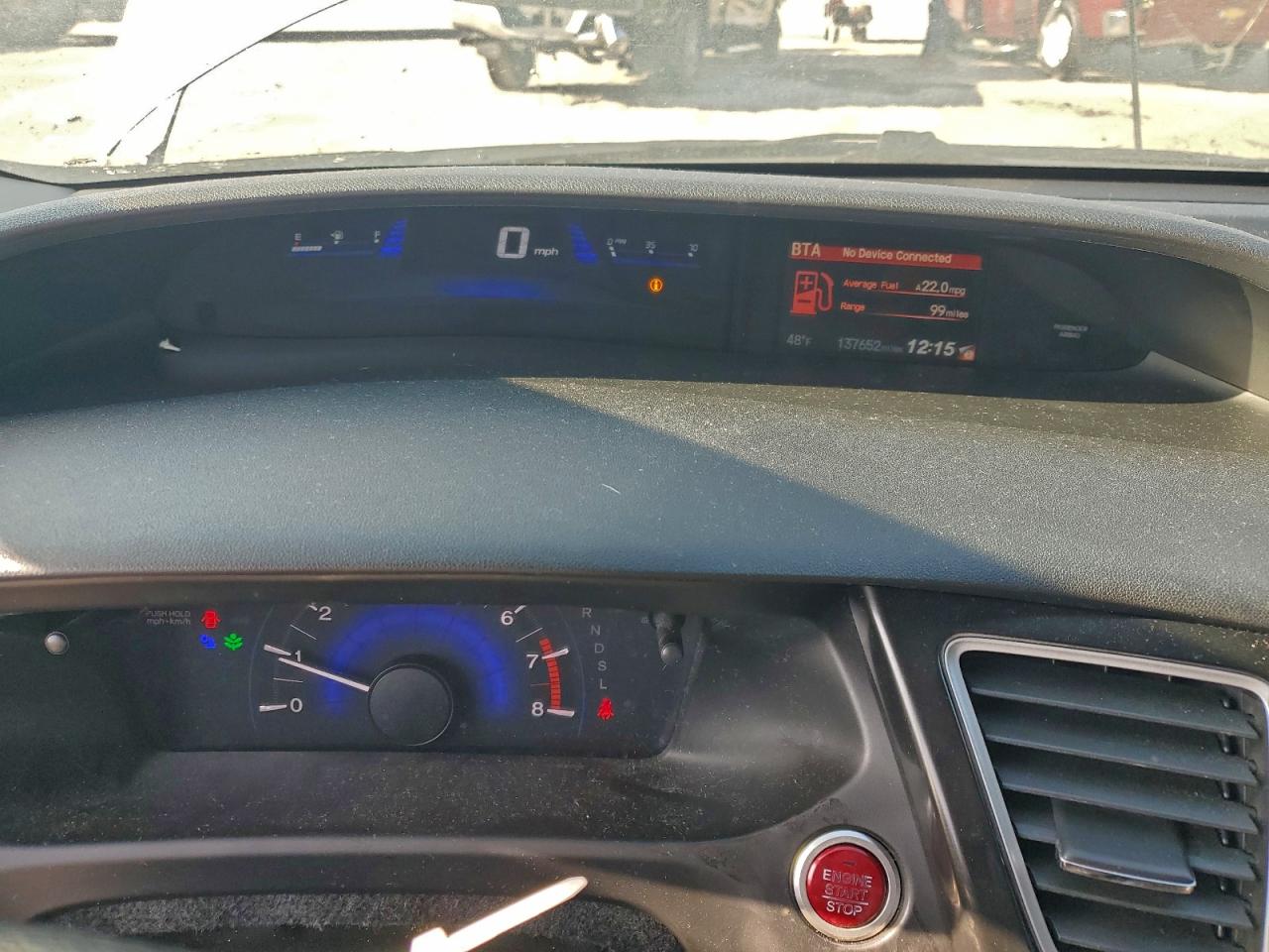2015 HONDA CIVIC EX photo 9