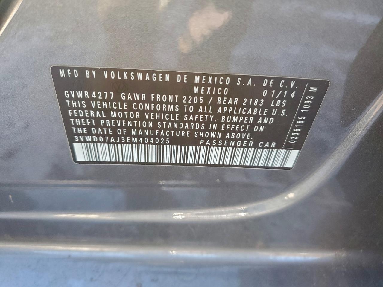 2014 VOLKSWAGEN JETTA SE photo 34