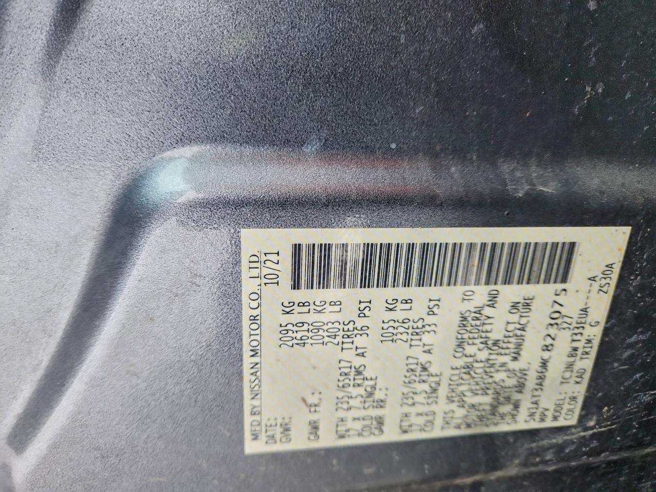 2021 NISSAN ROGUE S photo 27