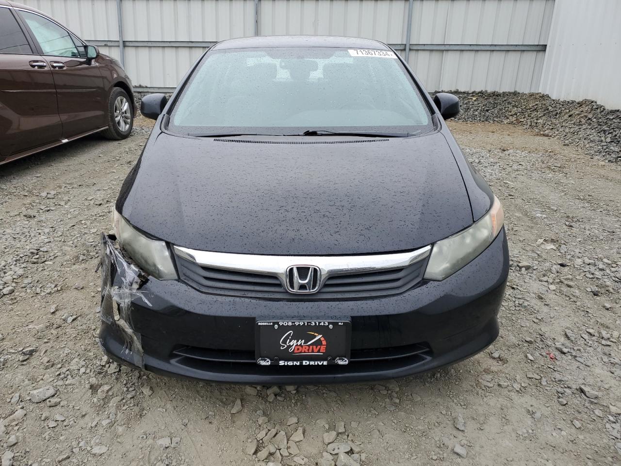 2012 HONDA CIVIC LX photo 9