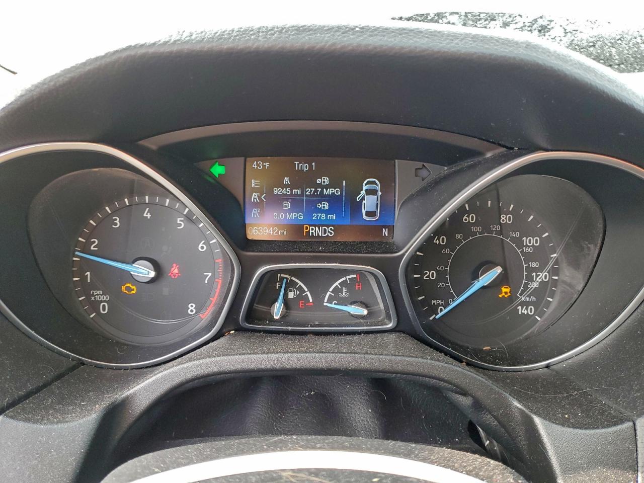 2018 FORD FOCUS SEL photo 9