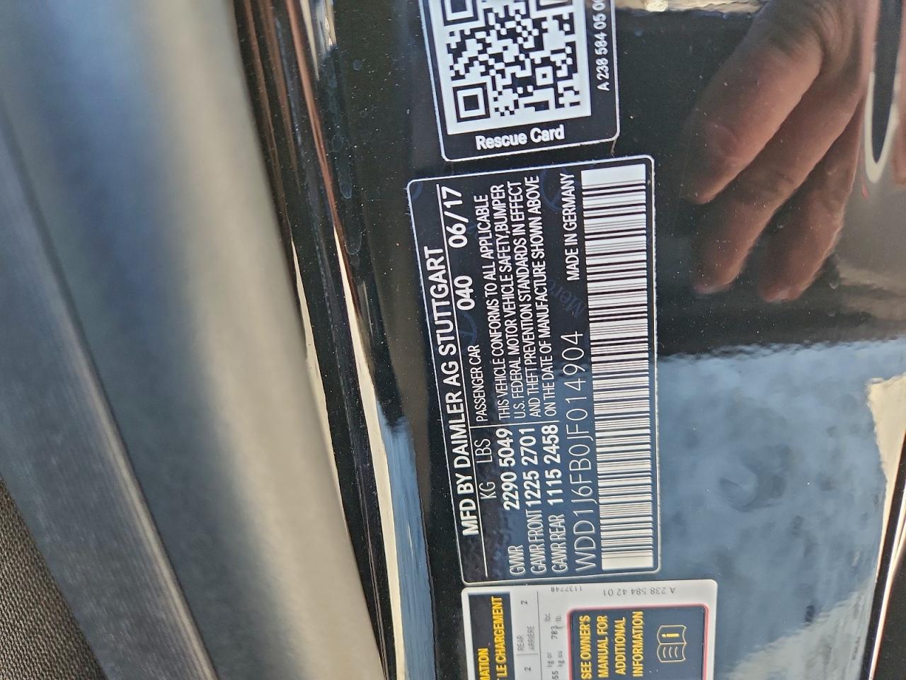 2018 MERCEDES-BENZ E 400 photo 12