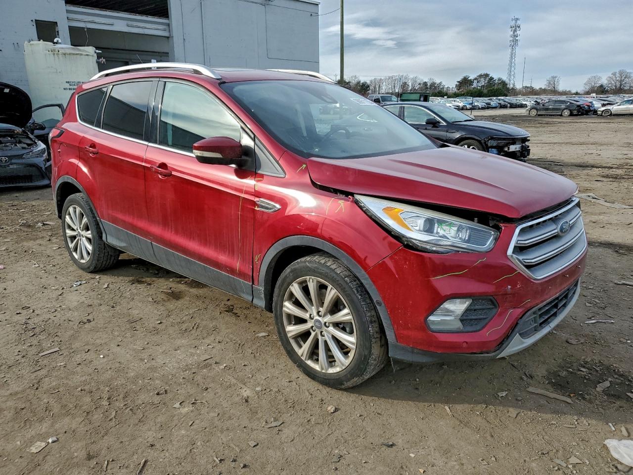 2017 FORD ESCAPE TITANIUM photo 7